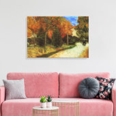 アルレスの公共公園 ヴィンセント・ヴァン・ゴッホ キャンバスプリント (インサイチュ (リビング))