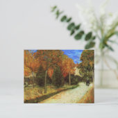 アルレスの公共公園 ヴィンセント・ヴァン・ゴッホ ポストカード (スタンド正面)