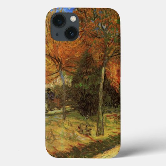 アルレスの公共公園 ヴィンセント・ヴァン・ゴッホ Case-Mate iPhoneケース (裏面)