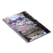 アルレスの眺め、オーチャードの開花（1889年）ヴァン・ゴッホ ノートブック (右側)