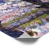 アルレスの眺め、オーチャードの開花（1889年）ヴァン・ゴッホ ポスター (角)