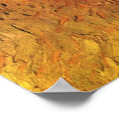 アルレス：ヴィンセント・ヴァン・ゴッホによる麦畑からの眺め ポスター (角)