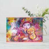 アルレッチノとコロンビナヴェネティアンマルディグラスマスク (スタンド正面)