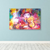 アルレッチノとコロンビナ キャンバスプリント (インサイチュ (ウッドフロア))