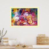 アルレッチノとコロンビナ，巨大なサイズ ポスター (キッチン)