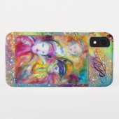 アルレッチノピエロとコロンビナ/モノグラム Case-Mate iPhoneケース (裏面(横))