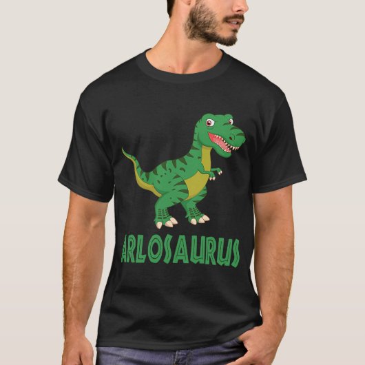 アルロアルロザウルスおもしろいクール&恐竜 Tシャツ (正面)