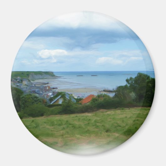 アルロマチスレバン油彩画 マグネット (正面)