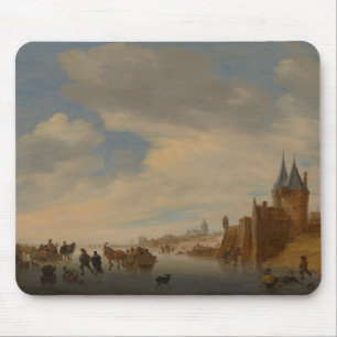 アルンヘム 1653年の冬の景色 マウスパッド