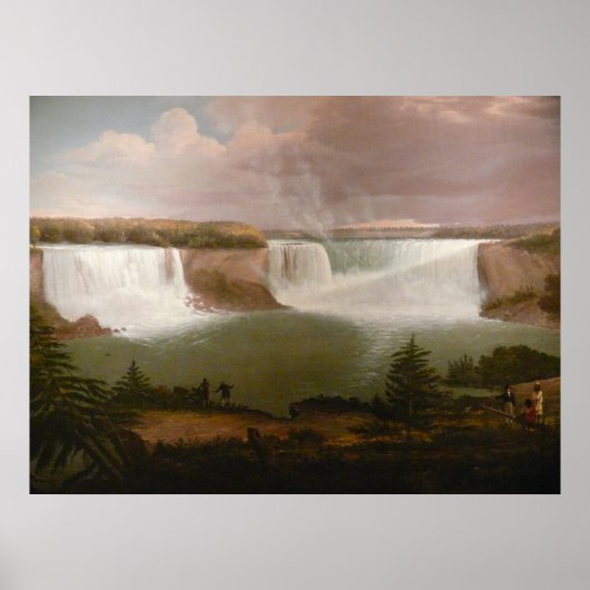 アルヴァン・フィッシャーによるナイアガラ秋の一般的見解 ポスター (正面)