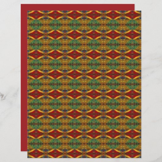 アルヴィナスクラップブック紙II (正面/裏面)