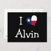 アルヴィンが大好き ポストカード (正面/裏面)