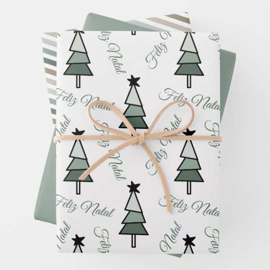 アルヴォーレデナタルピンハイロエスティロルスティコファームハウス ラッピングペーパーシート (インサイチュ)