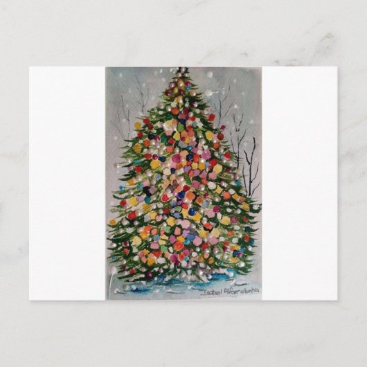 アルヴォーレデナタール ポストカード (正面)