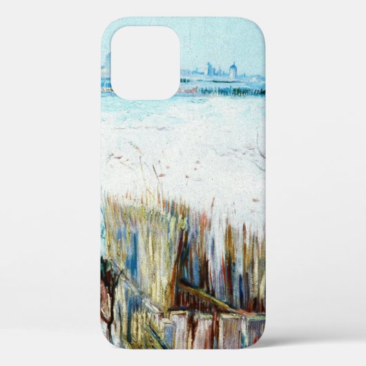 アルールのある雪景色 ヴィンセント・ヴァン・ゴッホ Case-Mate iPhoneケース (裏面)