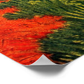 アルーレのラングロワ橋(Vincent van Gogh) ポスター (角)