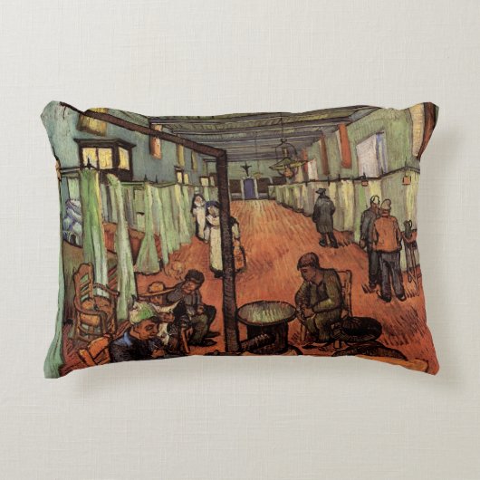 アルーレの病院病棟 ヴィンセント・ヴァン・ゴッホ アクセントクッション (正面)