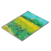 アルーレス近郊のアイリス畑 ノートブック (左側)