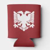 アル赤と白バニアイーグルクーラーボックス 缶クーラー (裏面)