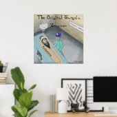 アル・キャポネの葬儀ポスおもしろいター ポスター (ホームオフィス)