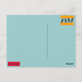 アル・コウトの噴水と滝 ポストカード (裏面)