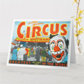 アル・G・ケリーとミラー・ブラザーズ。サーカス素晴らしワールド カード (黄色い花)