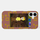 アル iPhoneケース (裏面横)