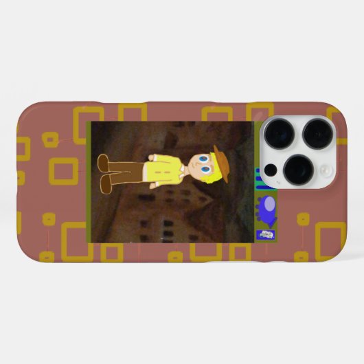 アル iPhoneケース (裏面横)