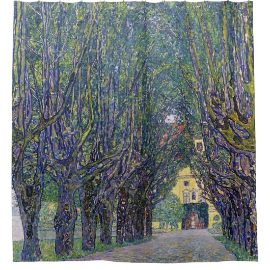 アレアットシュロスカーマー，グスタフクリムト シャワーカーテン (正面)