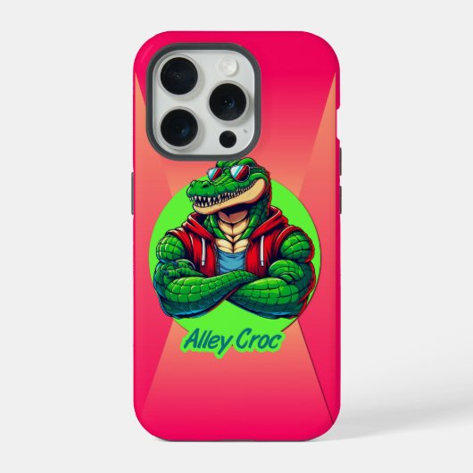 アレイクロック iPhoneケース (裏面)