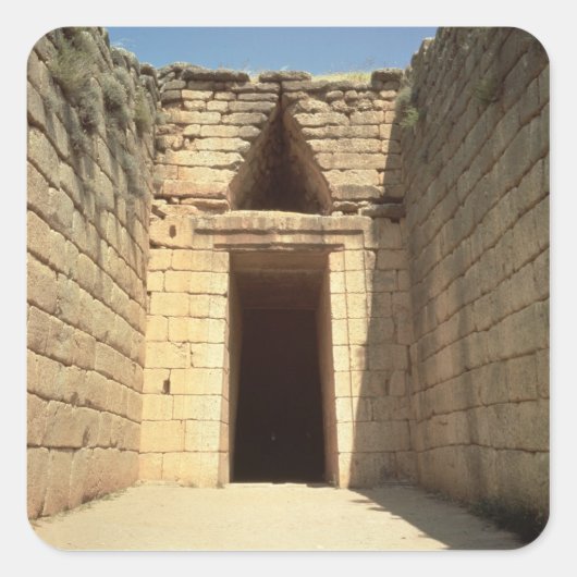 アレウスの宝庫、紀元前1300年 スクエアシール (正面)