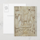 アレオブインダス領事のディプチチからのパネル ポストカード (正面/裏面)