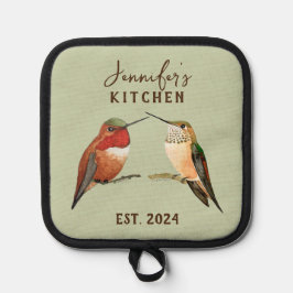 アレカスタムンズハミングバーズメモ帳 鍋敷き