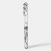 アレカパームズハワイアントロピカルヴィンテージグレイ Case-Mate iPhoneケース (裏面 / 左)