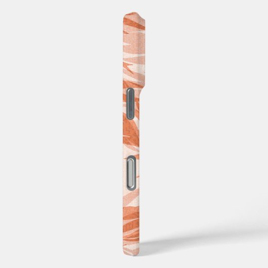 アレカパームズハワイアントロピカルヴィンテージピーチ Case-Mate iPhoneケース (裏面 / 右)