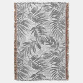 アレカパームズハワイアントロピカルヴィンテージ スローブランケット (正面縦)