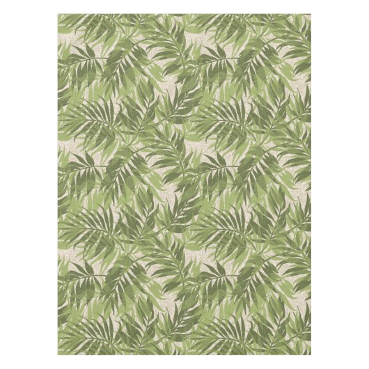 アレカパームズハワイアントロピカルヴィンテージ テーブルクロス (正面)