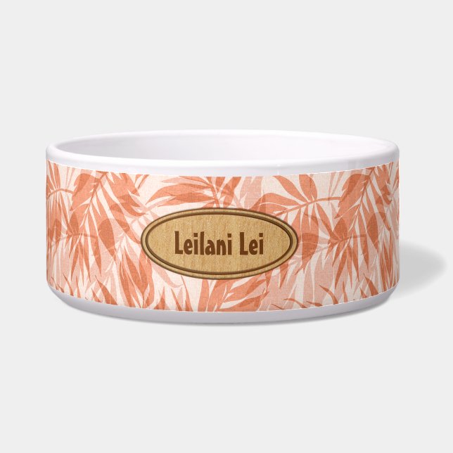 アレカパームズハワイアントロピカルヴィンテージ ボウル (正面)