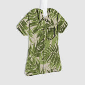 アレカパームズハワイアン熱帯ヴィンテージカスタマイズ オーナメント (正面)