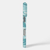 アレカパームハワイアントロピカルヴィンテージアクア Case-Mate iPhoneケース (裏面 / 右)