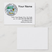 アレガニー郡の封印 名刺 (正面/裏面)