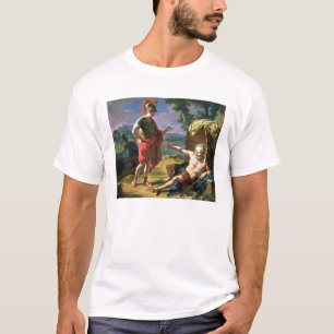 アレキサンダーおよびディオゲネス1818年(キャンバスの油) Tシャツ