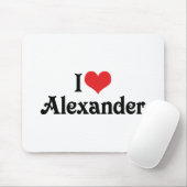 アレキサンダーが大好き マウスパッド (マウス)
