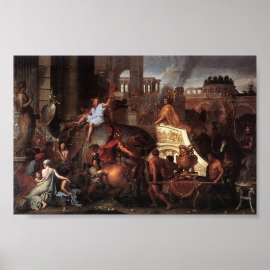 アレキサンダーのバビロンへの侵入 ポスター (正面)