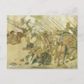 アレキサンダーのモザイク ポストカード (正面)