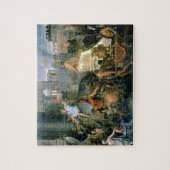 アレキサンダーの勝利、かAlexaの入口 ジグソーパズル (縦)