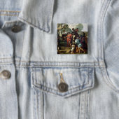 アレキサンダーの墓の前のAugustus III 缶バッジ (インサイチュ)