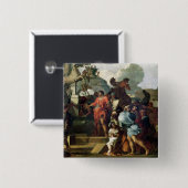 アレキサンダーの墓の前のAugustus III 缶バッジ (正面&裏面)