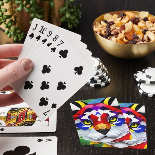 アレキサンダーの猫の白いトランプのポーカー遊のカード トランプ (インサイチュ)