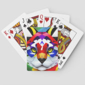 アレキサンダーの猫の白いトランプのポーカー遊のカード トランプ (裏面)